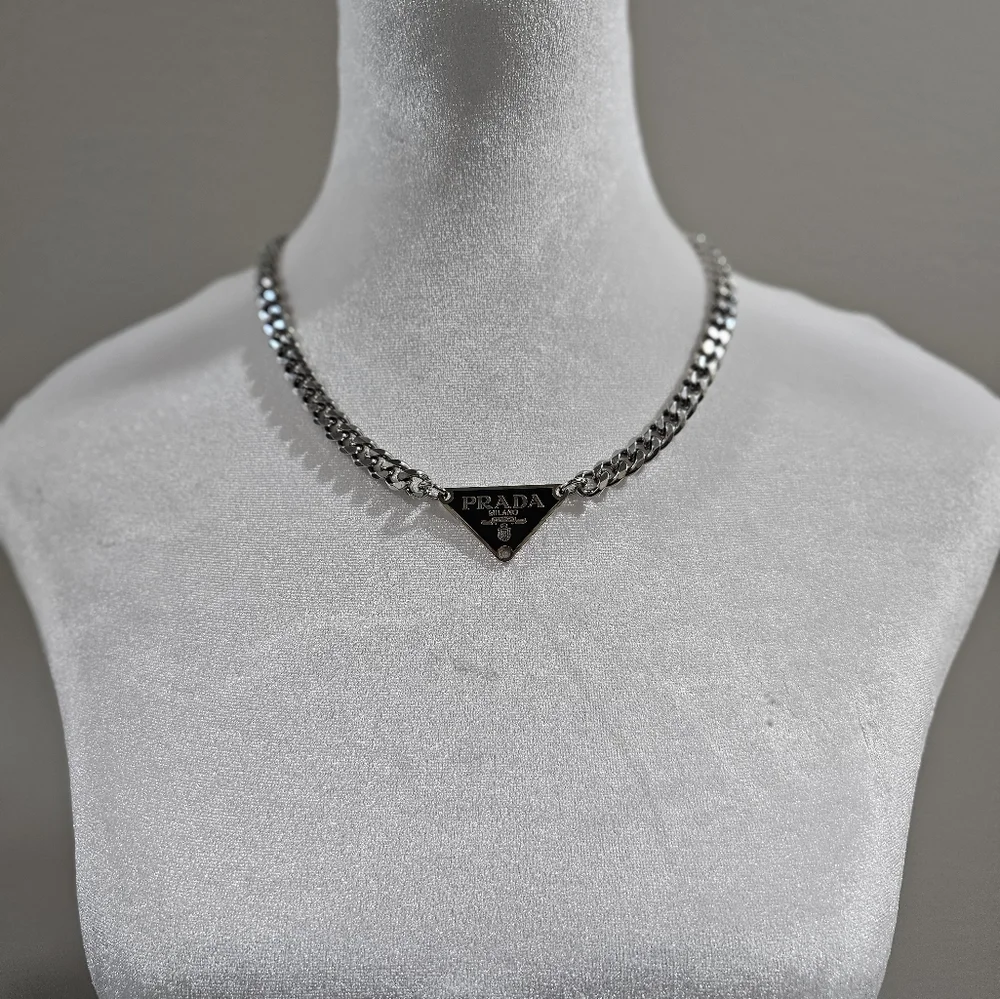 PRADA Tag Necklace - Picture 4 of 8